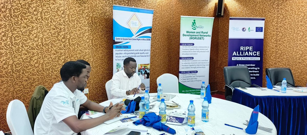 CescraA's tweet photo. Today,with @KRCUganda @worudet we concluded our Annual National Breakfast Meeting where key findings from our study on land access& utilization dynamics among refugees& host communities in North& West Nile regions were presented @EUinUG
#RefugeeLandRigh #NationalBreakfast https://t.co/xEjwaLatkZ