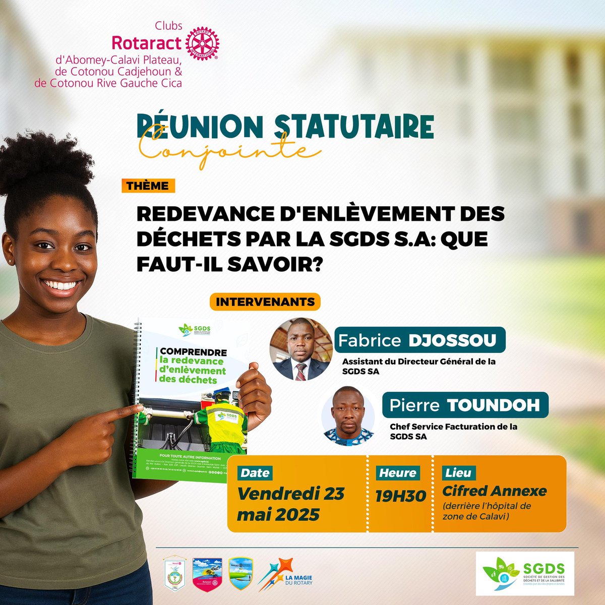 Rotaract Club d'Abomey-Calavi Plateau ⚙ tweet media