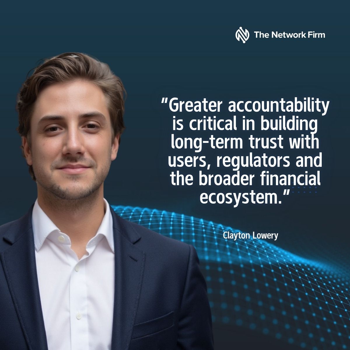 The Network Firm (@the_networkfirm) on Twitter photo ๐๏ธ Transparency in crypto isnโt optional - itโs essential.
That was the key message from <a href="/ClaytonLowery/">Clayton Lowery</a> - Co-Founder and Chief Strategy Officer at The Network Firm, during his recent appearance on the Texas Block-Cast podcast, hosted by Lee Bratcher of the <a href="/TXblockchain_/">Texas Blockchain Council</a>
. ๐๏ธ Transparency in crypto isnโt optional - itโs essential.
That was the key message from <a href="/ClaytonLowery/">Clayton Lowery</a> - Co-Founder and Chief Strategy Officer at The Network Firm, during his recent appearance on the Texas Block-Cast podcast, hosted by Lee Bratcher of the <a href="/TXblockchain_/">Texas Blockchain Council</a>
.