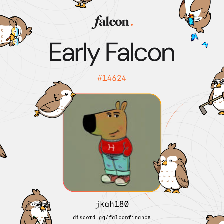 Rohitmiah6's tweet photo. Early Falcon Reporting.

Making Yield Great Again  🦅⛽️

with @falconfinance. https://t.co/2dZNc5egIK