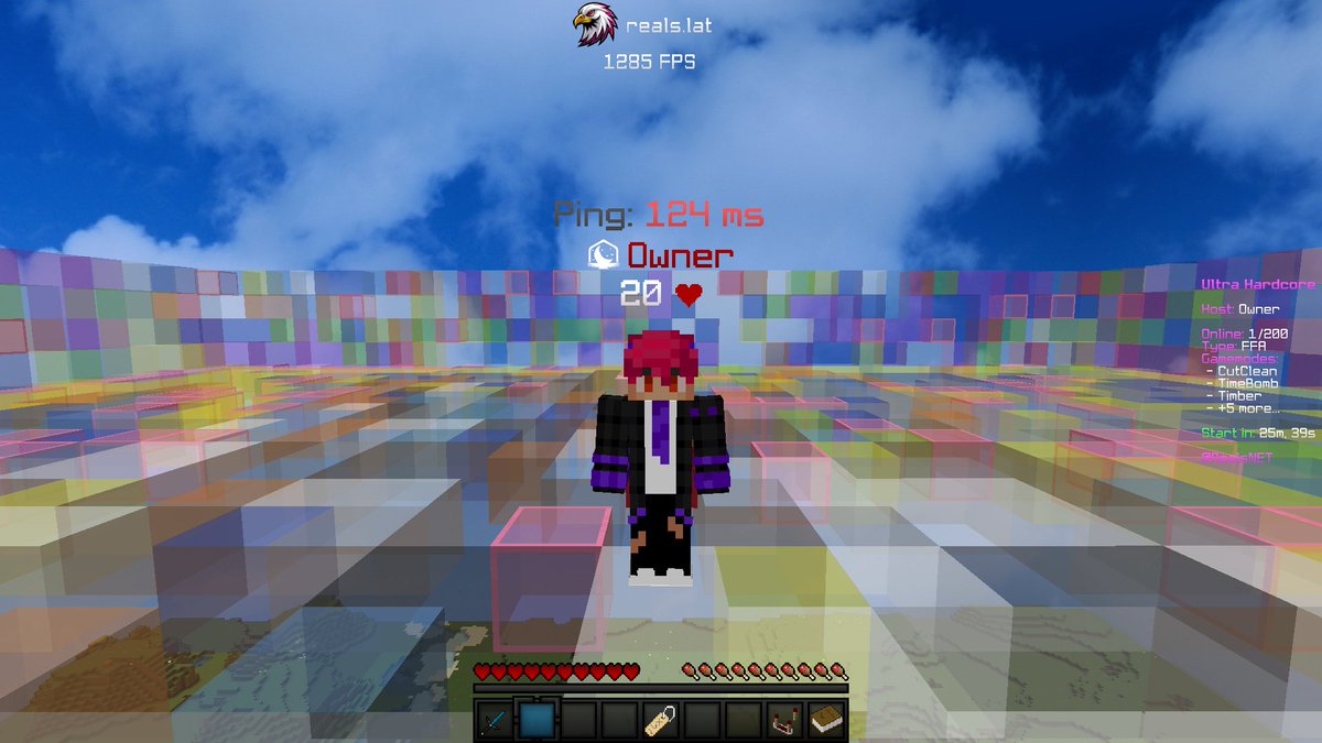 RealsNET's tweet image. 🔥 ¡ATENCIÓN REALES DEL UHC ! 🔥
¡La modalidad UHC ya está ABIERTA en Reals Network!
💥 IP: reals.lat
🟣 Discord: discord.reals.lat
🎯 Versión: 1.8.x - 1.16.x
🏆 ¿Top Wins 30US?
¡Entra ya y demuestra quién manda en el UHC! 💪
#Minecraft  #UHC #RealNetwork