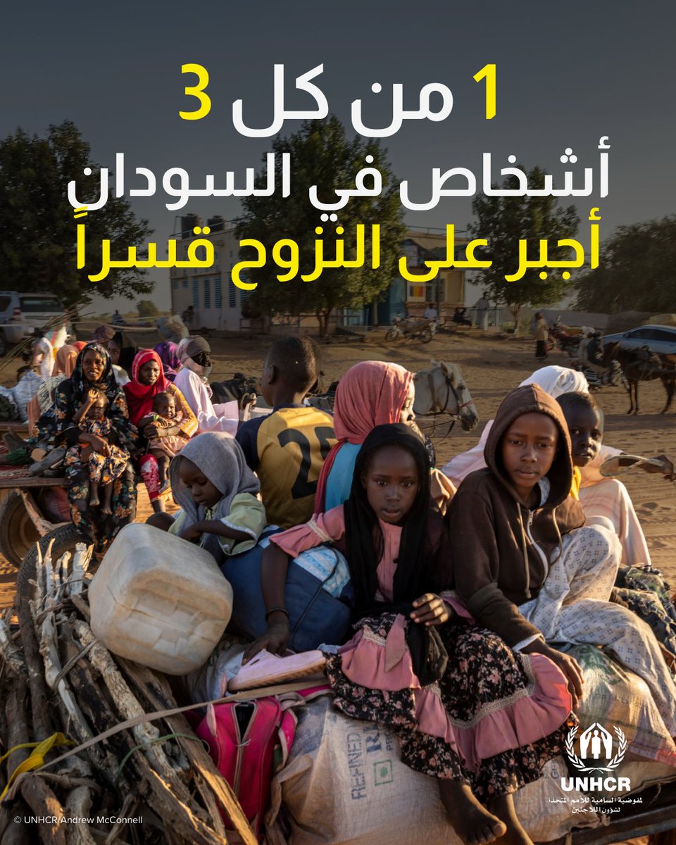 1 من كل 3 أشخاص في السودان أجبر على النزوح قسراً.
 
تعمل المفوضية جاهدة لمساعدة العائلات النازحة، لكن الاحتياجات هائلة.
 
هم بحاجة للأمان والسلام.
لا ينبغي للعالم أن يتجاهل هذه الأزمة.
 
الرجاء التبرع الآن: bit.ly/3O8QbxM