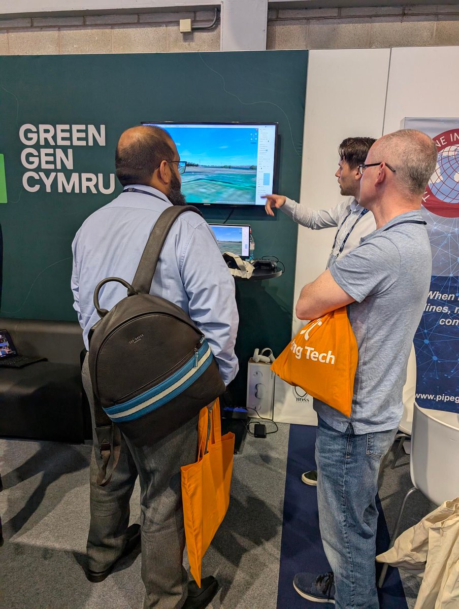 3DW (@3dwtech) on Twitter photo It's our second day live from #Birmingham at #utilityweeklive25
Come and visit us at stand P126 as we help out presenting <a href="/GreenGENCymru/">Green GEN Cymru</a> projects in 3D using the VR headset and live on the screen.
If you're attending the event, stop by and have a chat with the team.
🍃 👍 It's our second day live from #Birmingham at #utilityweeklive25
Come and visit us at stand P126 as we help out presenting <a href="/GreenGENCymru/">Green GEN Cymru</a> projects in 3D using the VR headset and live on the screen.
If you're attending the event, stop by and have a chat with the team.
🍃 👍