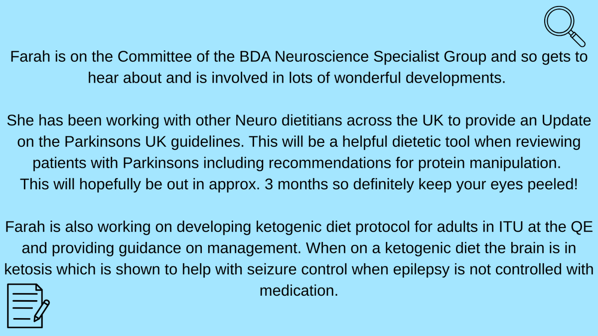 UHB Therapy Services (@uhbtherapy) on Twitter photo Celebrating Progress π
Today we are celebrating one of our brilliant colleagues - Farah (Specialist Neurology Dietitian).
Swipe on the post to learn more about the fantastic work she is doing with Parkinsons UK and ITU ketogenic diet protocol. #DW2025 #DW2025CelebratingProgress Celebrating Progress π
Today we are celebrating one of our brilliant colleagues - Farah (Specialist Neurology Dietitian).
Swipe on the post to learn more about the fantastic work she is doing with Parkinsons UK and ITU ketogenic diet protocol. #DW2025 #DW2025CelebratingProgress