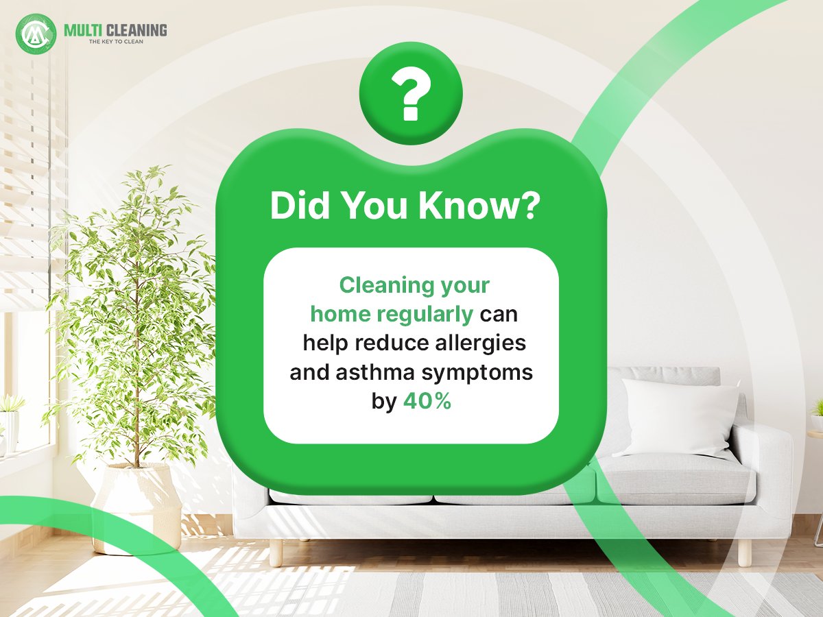 multi_cleaning's tweet photo. Dust, allergens, and germs can build up in your home, causing allergies and other health issues.

Let us help keep your home fresh and safe!  📞0290578044

#FunFact #HealthyHome #BreatheEasy #CleaningCompany #Housecleaning #MultiCleaning https://t.co/Q6xuYStXyl