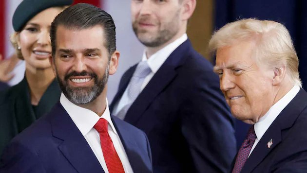 🚨 BREAKING : Donald Trump Jr.: "Non si sa mai" sulla possibilità di candidarsi alla presidenza