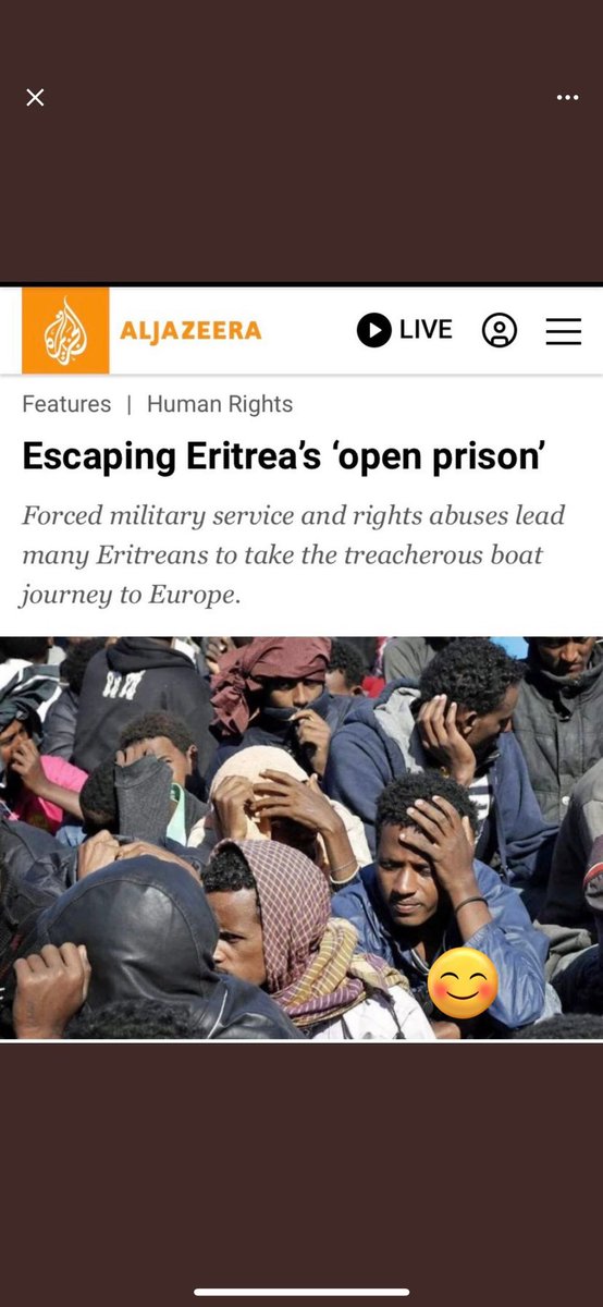 Mercy4ALL82's tweet photo. @RedSea91149782 @BeyeneGerezghe1 @ElsaChyrum @vanessatsehaye @YTsighe @semharnay @AAOdds_Eritrea @ERiTV_Official @AMB_DESTA @Tweetfree19 How sad is this video? Very triggering too.  1 day is taking too long. It's been 34 years of nonstop oppression &amp; despair. All 🙏 to #PFDJ regime, agents, &amp; supporters for his longevity. Hoping &amp; wishing for #Eritrean dictator's🪦 isn't the solution, it's  #RegimeChangeInEritrea. https://t.co/qvYvq7qSG1