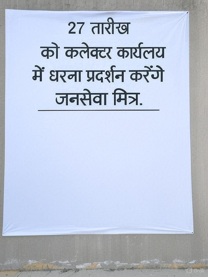 #जनसेवा_मित्रों_को_बहाल_करो <a href="/BJP4MP/">BJP Madhya Pradesh</a> <a href="/ChouhanShivraj/">Shivraj Singh Chouhan</a> <a href="/DrMohanYadav51/">Dr Mohan Yadav</a> <a href="/MlaDKamleshwar/">Kamleshwar Dodiyar</a> <a href="/shailendrapinc/">Shailendra Patel</a> <a href="/shailendrapinc/">Shailendra Patel</a> <a href="/MPTakOfficial/">MP Tak</a>