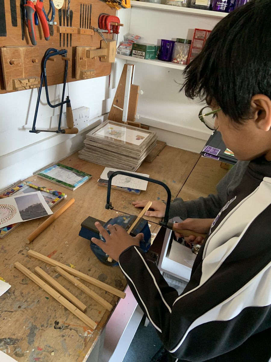 Prep 6 getting to grips with construction in the DT workshop!! #EPSInspire