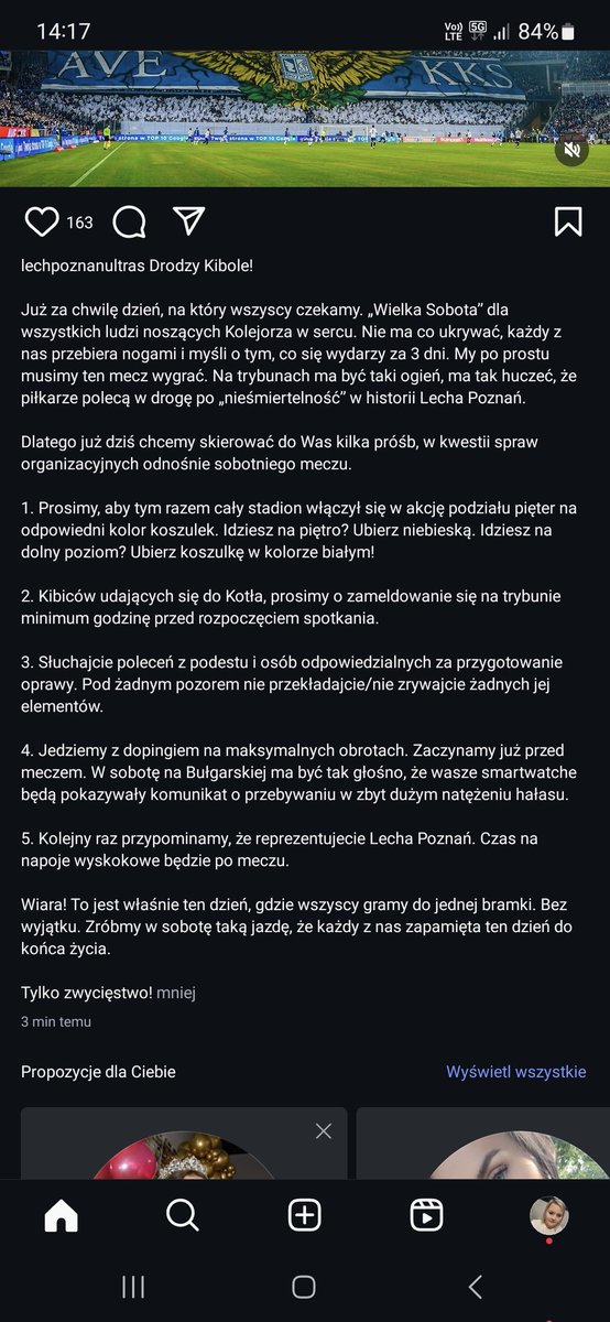 klaudia301097's tweet photo. Ważne słowa od Ultrasów! Podawajcie dalej! https://t.co/DPVQAbMsB3