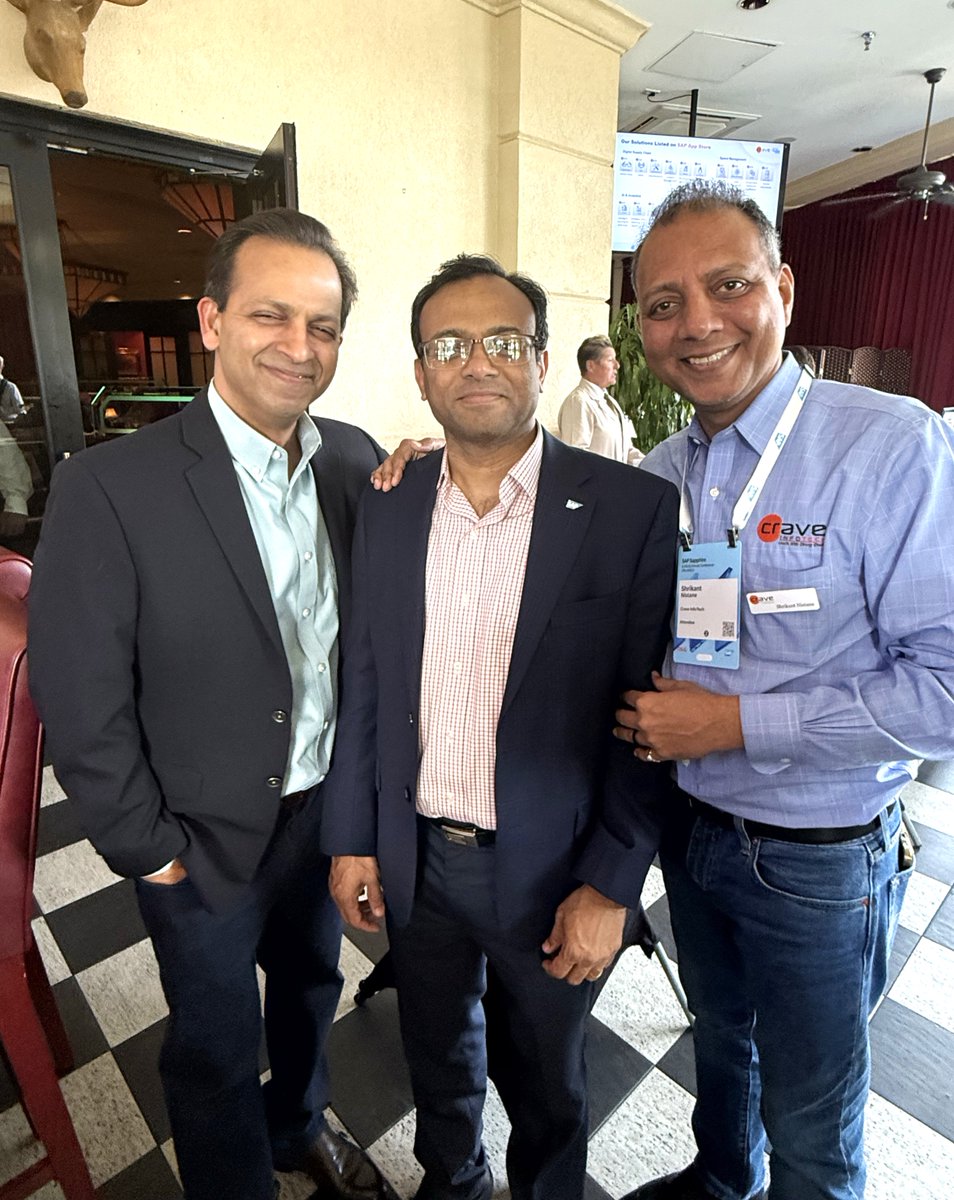 CraveInfotech's tweet image. Day 2 at SAP Sapphire 2025 was packed with innovation &amp;amp; insights!

From SAP’s Joule AI updates to the latest Business Suite advancements, we’re inspired by the future of the digital enterprise. 

Let’s connect &amp;amp; explore new opportunities. 

#SAPSapphire2025 #CraveInfoTech #SAPAI