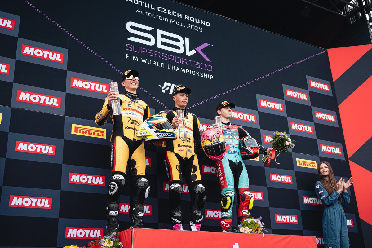 movipack_'s tweet photo. Ole, ole y ole!! Segundo puesto en Most!! Grande #DavidSalvador38, y ya cuarto en la clasificación 🏅🏅🏅🇪🇸

https://t.co/Yxf7eGP9i4

#movipack #DS38 #CzechWorldSBK #WorldSBK #kawasaki #operativascombinadas #cuidadodeenvios #transportesindustriales #logistica #transporteempresas https://t.co/g5EMdSbqfi