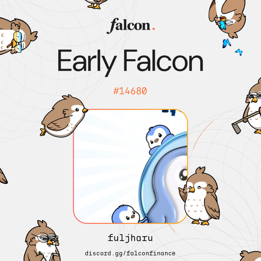 MrArsad17's tweet photo. One of the few.

One of the first.

One of the Early Falcons.

Making Yield Great Again with @falconfinance 🦅⛽️ https://t.co/PssbQp9OcP
