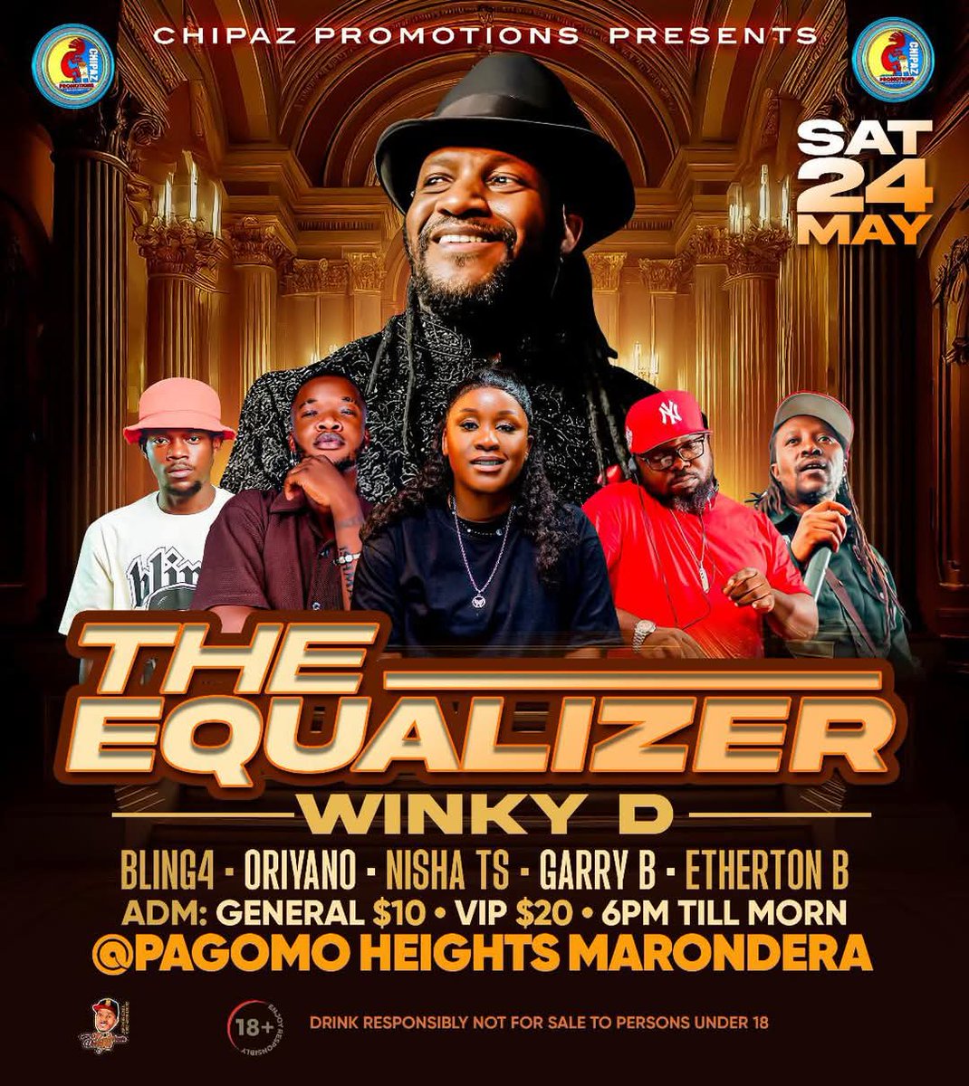 This Saturday,  it's happening in Marondera.
I'm commmmiiiing