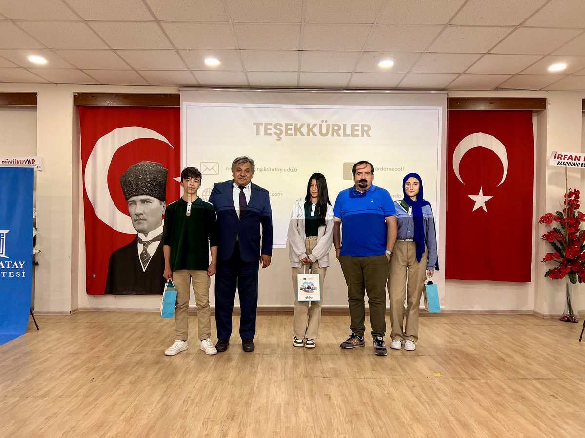 karataytanitim's tweet photo. Üniversitemiz ve Kadınhanı İlçe Milli Eğitim Müdürlüğü iş birliğinde “Yapay Zekâ Çağında İnsan Olmak ve İş Bulmak” seminerini yoğun katılımla gerçekleştirdik.

Teşekkürler Kadınhanı👏👏

@kadinhanimem https://t.co/Q77i84ZNDV