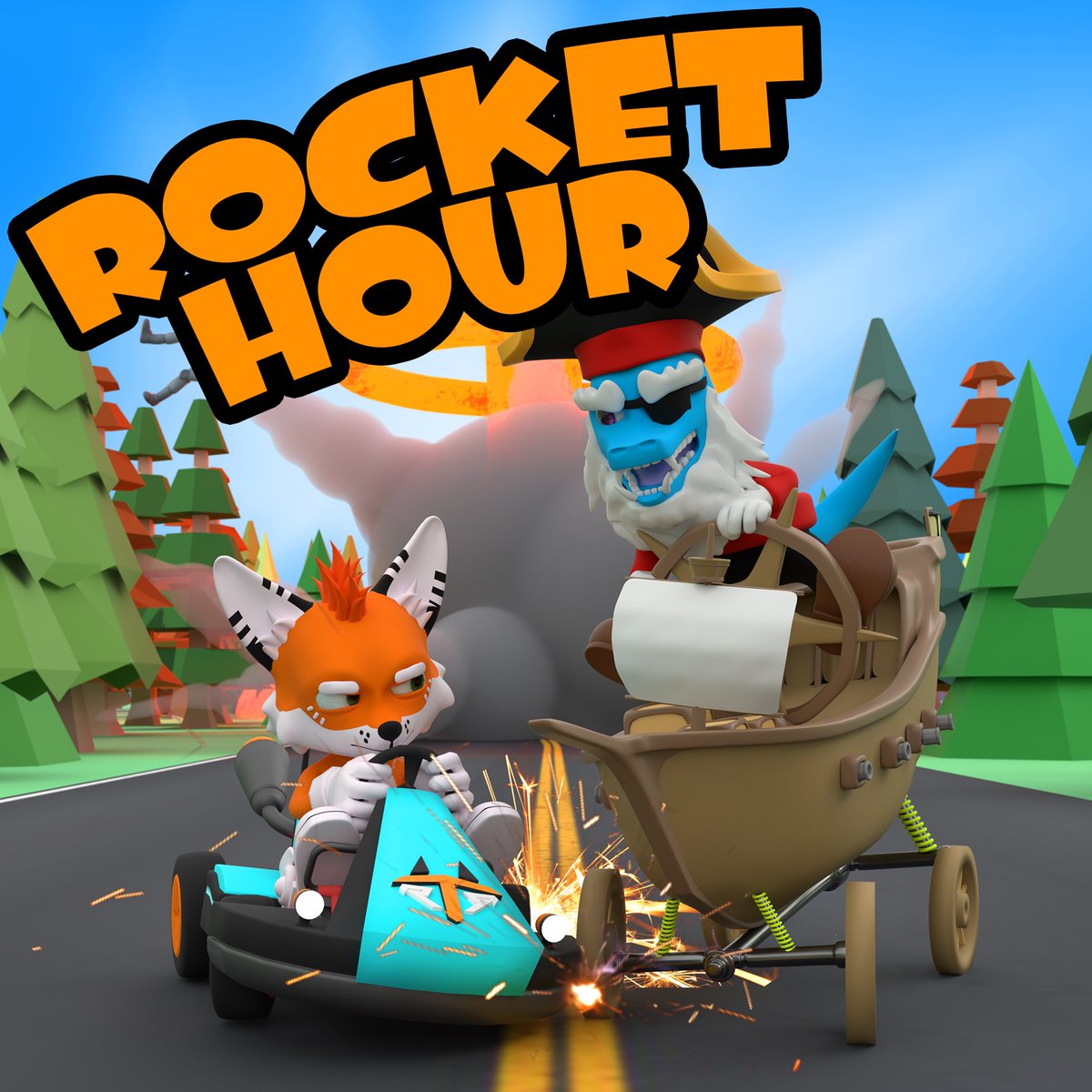 GM GM &amp; SEE YOU TONIGHT 🦊 4PM EDT

🟠 Rocket Hour
🟠 Every Wednesday
🟠 Discord action &amp; FUN 

Catch you then!