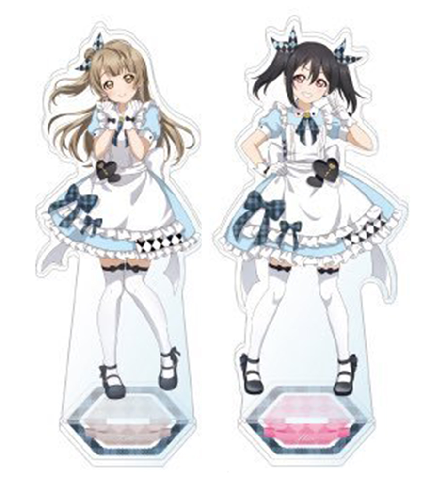 南ことり ,矢澤にこ 「 チキン=ことりちゃんさらに!このアクスタの腕の具合を見るとw(頭がおかしい 」|まるよのイラスト