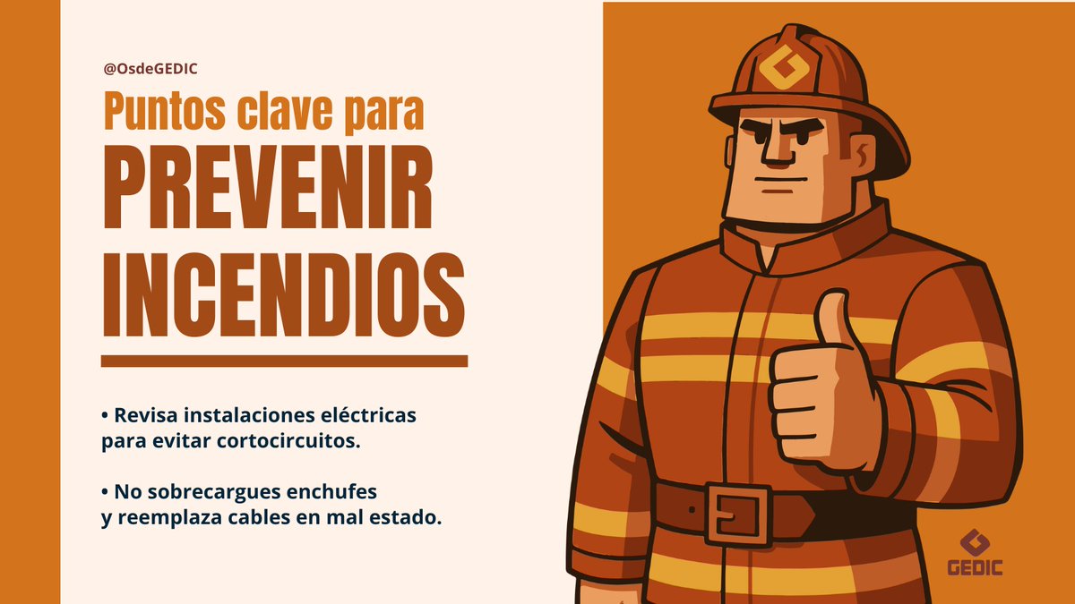 Concientizar para evitar incendios también es tarea de todos.
