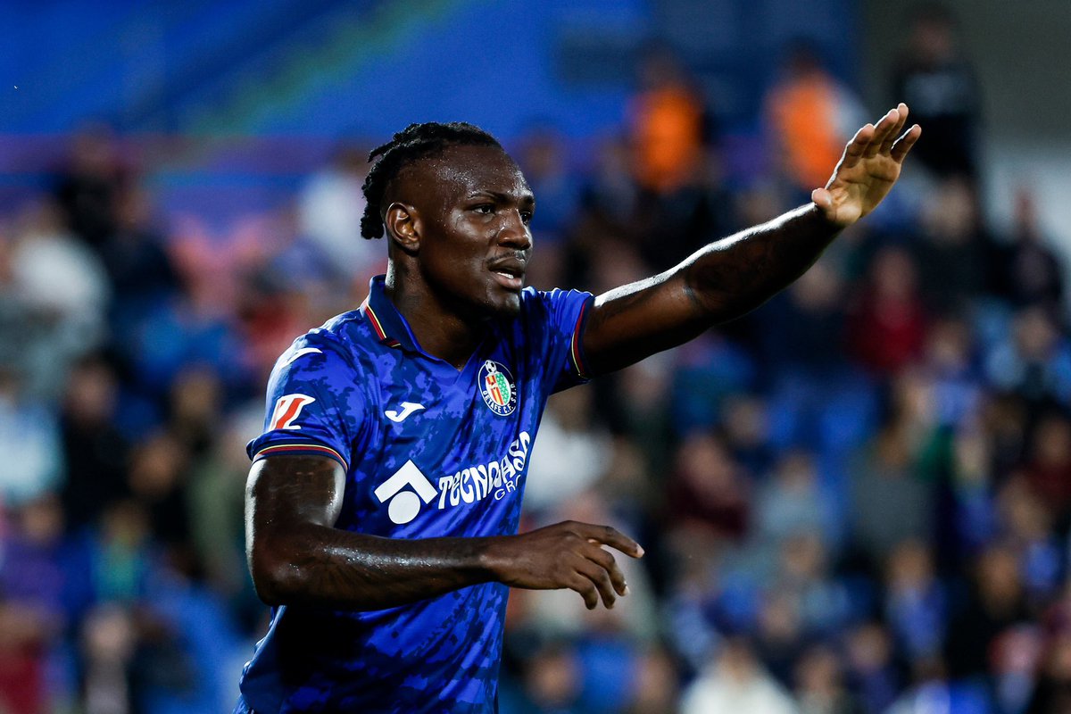 _Alvarovic's tweet photo. 🇳🇬🔵 Christantus Uche, convocado con la selección de Nigeria para los partidos ante Ghana y Rusia de las próximas semanas.

👏 Primera convocatoria para el jugador del Getafe tras estar en la prelista del último parón internacional. Gran noticia. https://t.co/5d9AnNCBmx