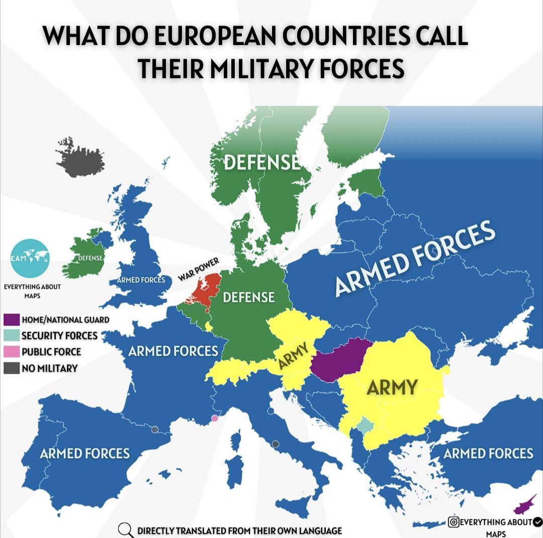 The Netherlands hands down have the best name for their military 😉
