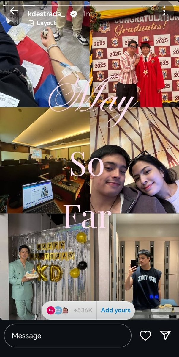 maricel_asi's tweet photo. Ayun naman pala kumpleto na ang MAY So Far ng mga Sweethearts 🤍🤍🤍
#AlexaIlacad #KEstrada #KdLex #KDLEXSweethearts https://t.co/6s0aVHJBnE