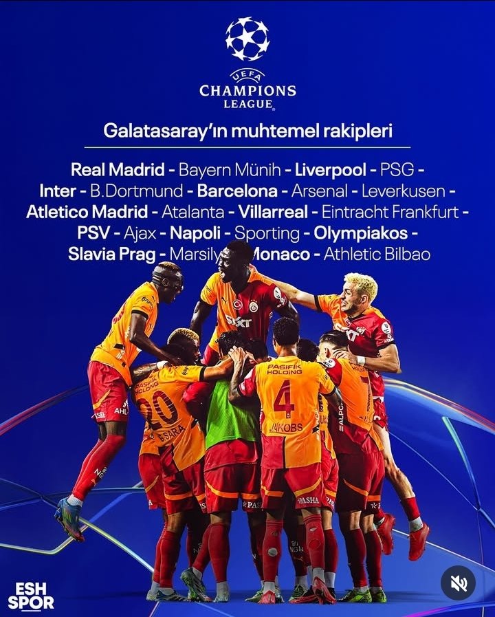 └►Tunahan Öztürk🇹🇷 (@tunahanozturktr) on Twitter photo Şu listeye göre; Napoli ile eşleşip <a href="/victorosimhen9/">Victor Osimhen</a>'in golleriyle Napoli'yi geçmemiz yok mu ama 🤣
#UCL #Galatasaray #5YıldızlıŞampiyon #DroneAttack #VictorOsimhen #ŞampiyonGalatasaray #KupaBeyiGalatasaray Şu listeye göre; Napoli ile eşleşip <a href="/victorosimhen9/">Victor Osimhen</a>'in golleriyle Napoli'yi geçmemiz yok mu ama 🤣
#UCL #Galatasaray #5YıldızlıŞampiyon #DroneAttack #VictorOsimhen #ŞampiyonGalatasaray #KupaBeyiGalatasaray