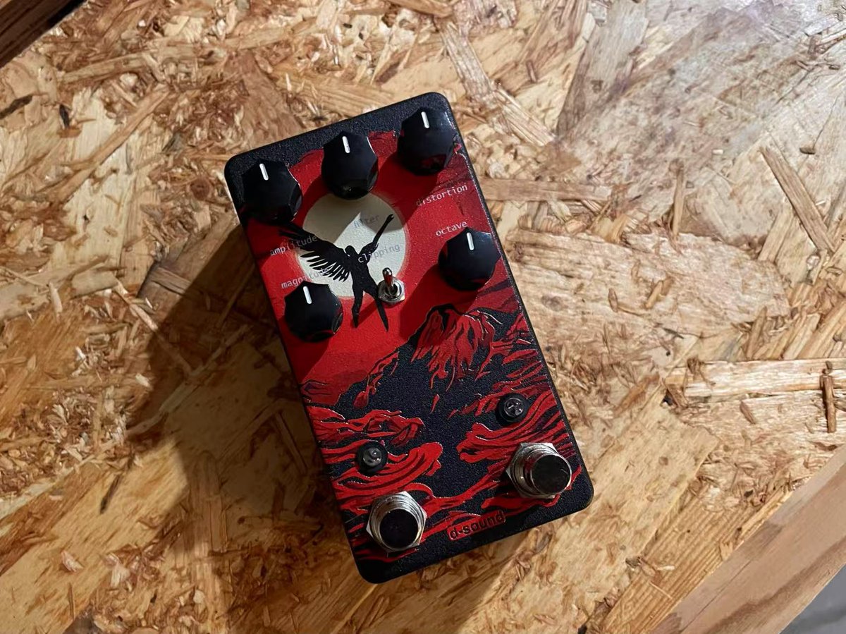 ninevoltjpn's tweet photo. 🌟 新商品情報 🌟
Sunnアンプのサウンドを再現するディストーションペダル《 D-Sound / Icarus 》🌞🪽
3タイプのクリッピングで、轟音が立ちはだかるようなサウンドのエッジや歪みの厚さをお好みで選択できます!
▼詳細はこちら👀
https://t.co/nNkyTfzhKL
#dsound #エフェクター #ディストーション https://t.co/xUY0csWeaP
