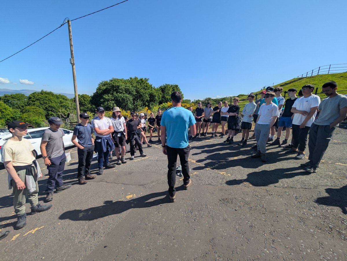 Duke of Edinburgh Group 2 arrived safely and have set out 😀