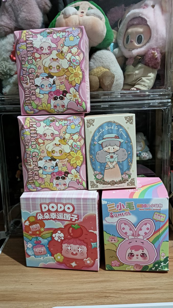 LFB WTS

✅Liila's Garden (sealed)- 300ea/270ea if taking both
✅Dodo (sealed) - 300
✅Samuel Head (black cat) - 300
✅Molinta (sealed) - 500

MOP: GCASH
MOD: GoGo Express or meetup (ust)