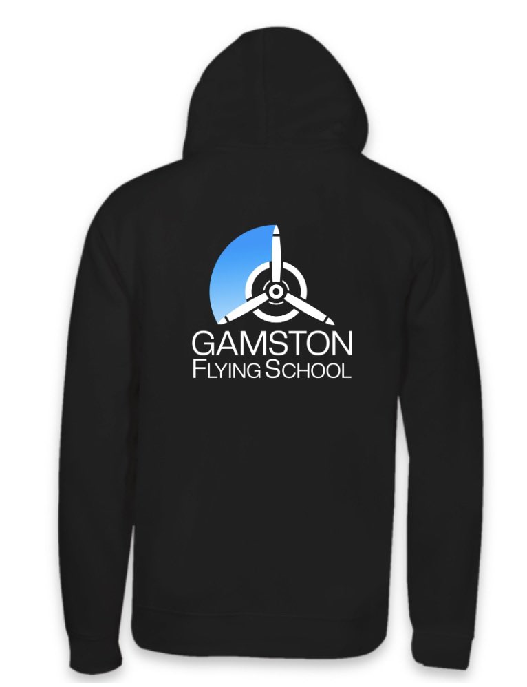 gamstonflying's tweet photo. Whether you’re in the cockpit, on the ramp or just relaxing between lessons, our hoodies are the perfect way to represent your passion for flight. Grab yours today for just £39.99! https://t.co/AliiPjk9ac