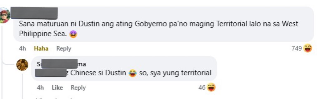 dykailustrous's tweet photo. βSana maturuan ni Dustin ang ating Gobyerno paβno maging Territorial lalo na sa West Philippine Seaβ
HAHAHAHAHHA
#PBBCollabFinalDuo https://t.co/Y8fiOzGIXF