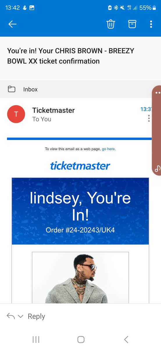 Couldn't care what people say about this man! I'll be at this tour regardless 😊😊🤪🤪 <a href="/chrisbrown/">Chris Brown</a>  #chrisbrownisfree