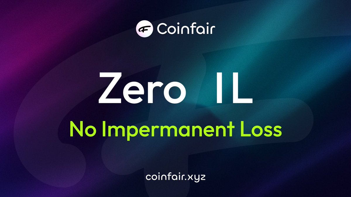 Why does #Coinfair have no impermanent loss?

Impermanent loss still exists — but Coinfair completely eliminates its negative impact.

Coinfair’s #BMM (Best Market Maker) only requires the project team to add liquidity only once at launch. After that, users are not required to