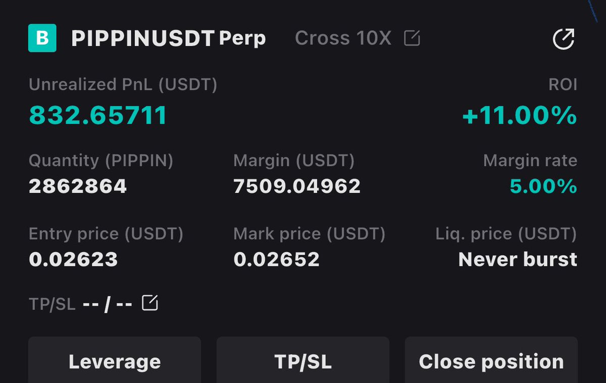 Owain__G's tweet photo. Added more margin on $PIPPIN ✅

#TAO $DOGE $SPY $QQQ $SOL $GME $AMC $ADA $COIN $PLTR $SHIB $HOOD $SMCI $AMD

Join our telegram community.
Click below ⬇️

https://t.co/ZmlXqoBGhg https://t.co/SII6AFb8NF