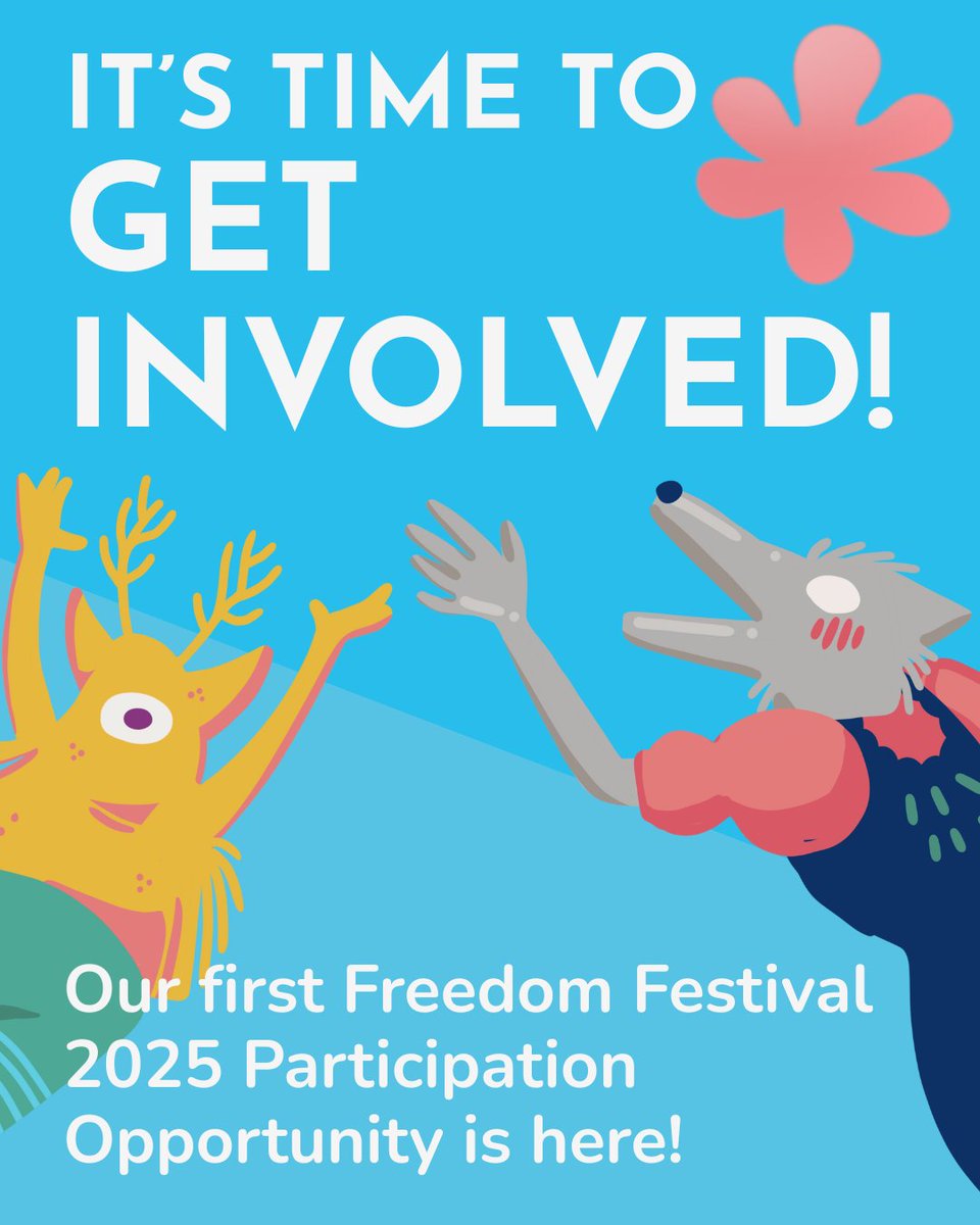 FreedomFestHull's tweet image. Our first participation opportunity for Freedom Festival 2025 is here! We can't reveal all the details just yet, but it's a fun procession performance anyone can be a part of! Register your interest here: freedomfestival.co.uk/opportunities/…