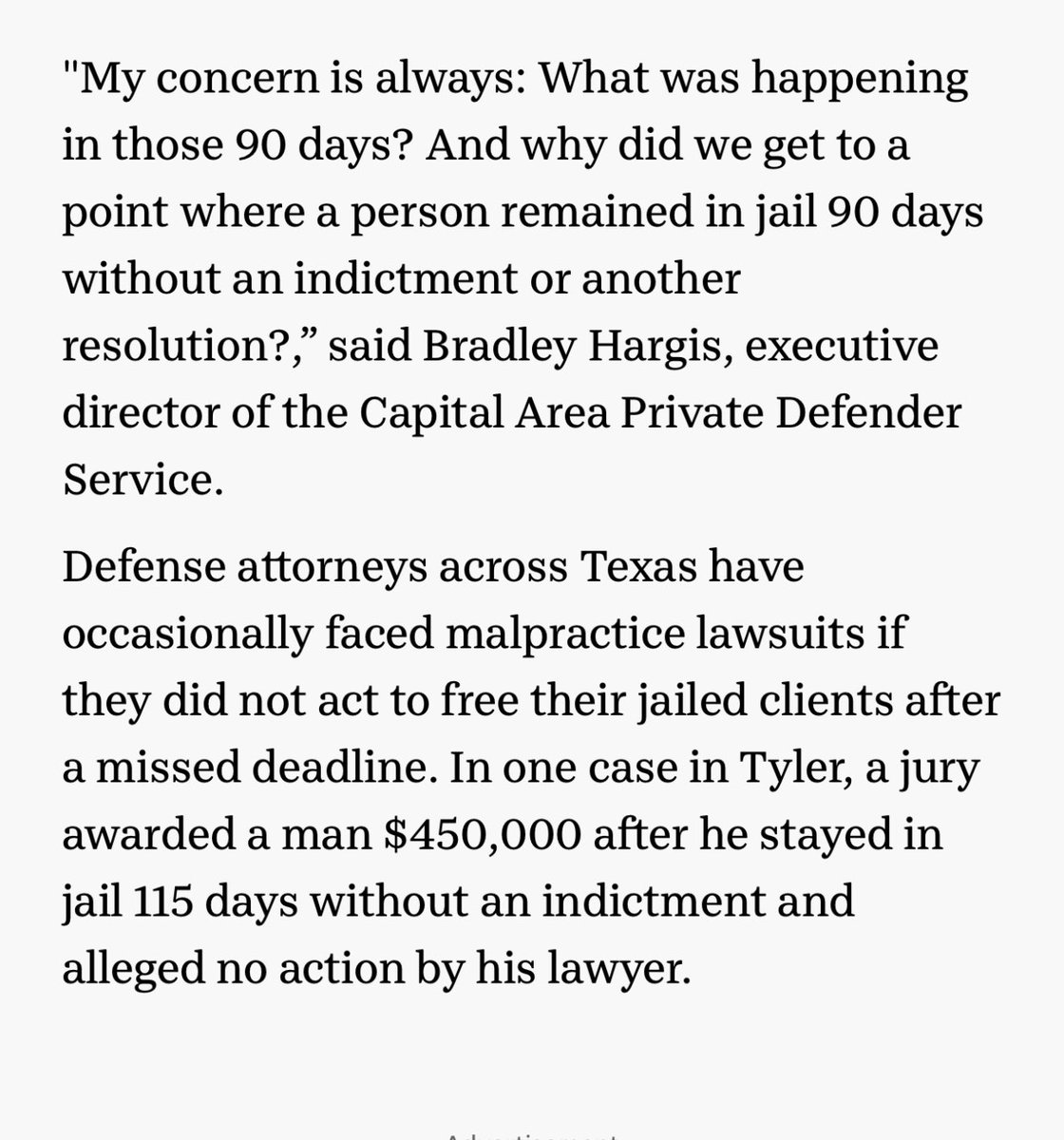 Cleo_Petricek's tweet image. WOW! 😮 Travis County prosecutors have 90 days to indict or release. They missed that deadline 263 times in 2024. 🤬🤬🤬🤬🤬🤬🤬 

A masterclass in journalism from @tplohetski 
statesman.com/story/news/loc…