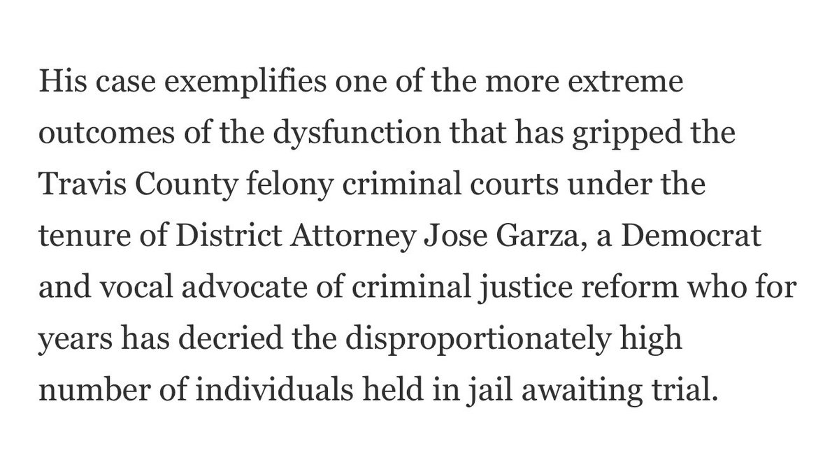 Cleo_Petricek's tweet image. WOW! 😮 Travis County prosecutors have 90 days to indict or release. They missed that deadline 263 times in 2024. 🤬🤬🤬🤬🤬🤬🤬 

A masterclass in journalism from @tplohetski 
statesman.com/story/news/loc…
