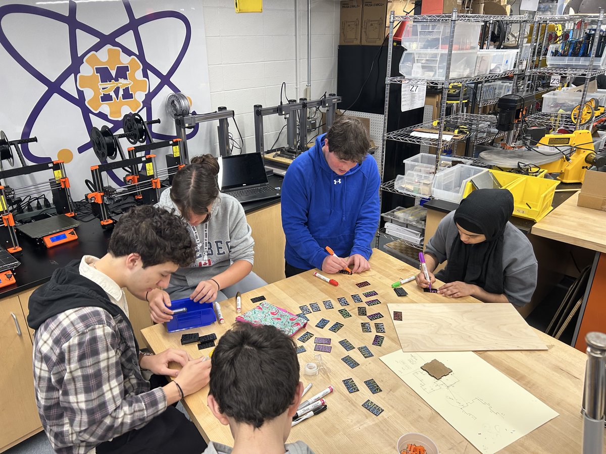 MHS PLTW Engineering tweet media