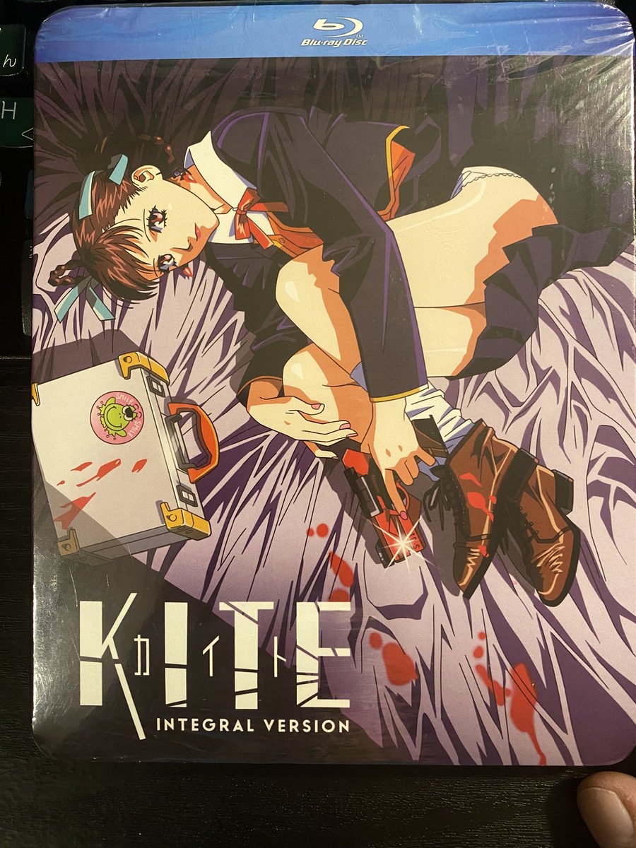 今日買ったアニメ 北米版Blu-ray #KITE INTEGRAL VERSION A KITE(1998
