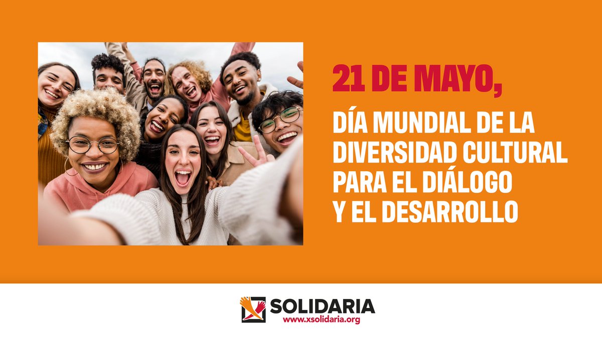Hoy, en el Día Mundial de la Diversidad Cultural, recordamos que una sociedad más justa e inclusiva no solo es posible, sino necesaria.
Gracias a la <a href="/XSolidaria/">XSolidaria</a>, miles de personas construyen un futuro basado en la convivencia y el respeto.
#HazQuePase