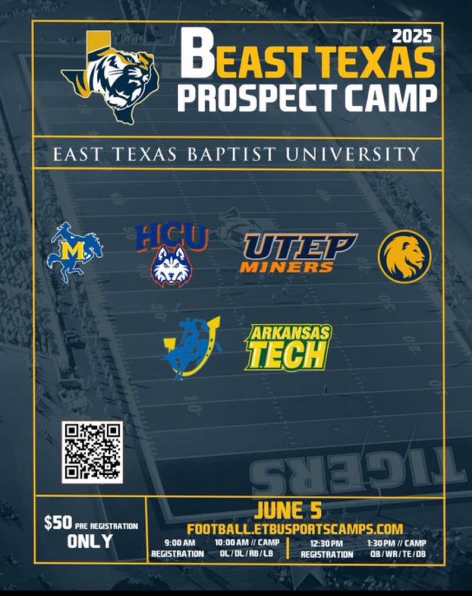 William Wood (@william_wood_74) on Twitter photo Thank you Coach <a href="/kinchen_donald/">Donald Kinchen</a> for the camp invite.
<a href="/9ine0Elite/">NINE 0 ELITE TRAINING ACADEMY</a>
<a href="/RecruitVandyFB/">Vandegrift HS Football Recruiting 🐍</a> Thank you Coach <a href="/kinchen_donald/">Donald Kinchen</a> for the camp invite.
<a href="/9ine0Elite/">NINE 0 ELITE TRAINING ACADEMY</a>
<a href="/RecruitVandyFB/">Vandegrift HS Football Recruiting 🐍</a>