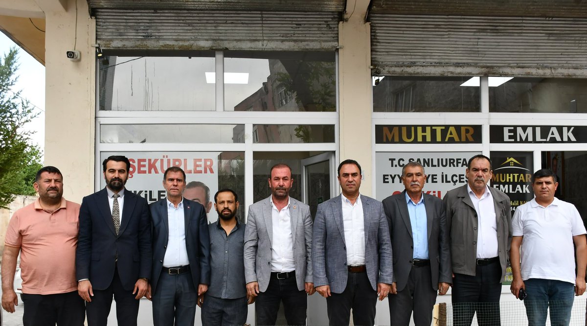 İlçe Başkanımız <a href="/ElgunSuleyman/">Suleyman Elgün 🇹🇷🌹</a> başkanımız cuma ağaç Yönetim Kurulu üyeleri ile birlikte bizleri  ziyaret ederek, Mahallenin temel sorunları hakkında istişarelerde bulunduk başkanımız ve yönetim kurulu üyelerinin ziyareti bizleri onure etmiştir <a href="/abuyukgumus/">Ahmet Büyükgümüş</a> <a href="/farukaytek/">Faruk Aytek</a> bir