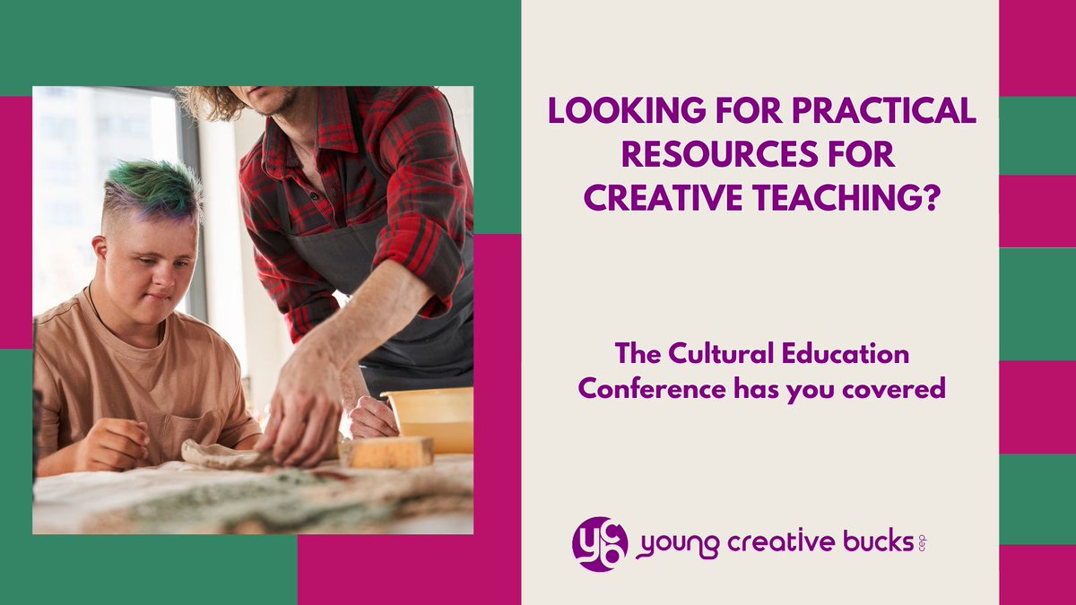 YCBucksCEP's tweet photo. 📚 SEND teachers – get practical resources for creative teaching at the YCB Conference!
🗓 Thurs 26 June | 📍 High Wycombe
🎟️ FREE for Bucks teachers | £50 others
👉 https://t.co/X2KoJyQiwr
#YCBConference2025 #SENDTeaching #InclusiveEducation https://t.co/40HYw1GmvL