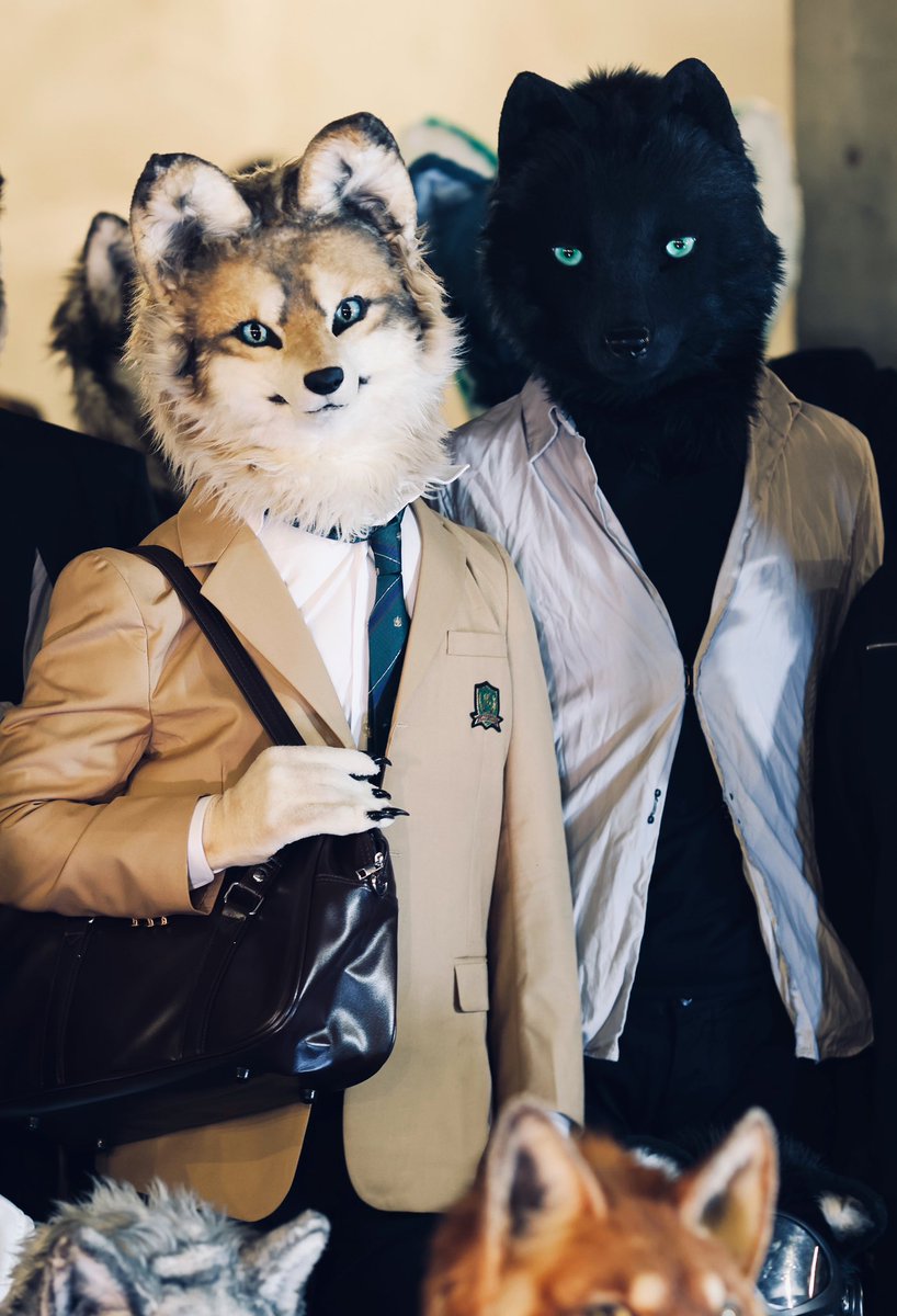 「集合写真撮影時にもらった目線 #Hijackingoff」|犬縞のイラスト