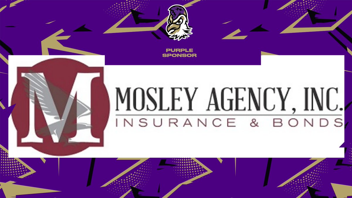 We appreciate the Mosley Agency as a Corporate Purple Sponsor! Thank you for your continued contributions to Chickasha Athletics! Contact them for any Insurance and Bonds needs!