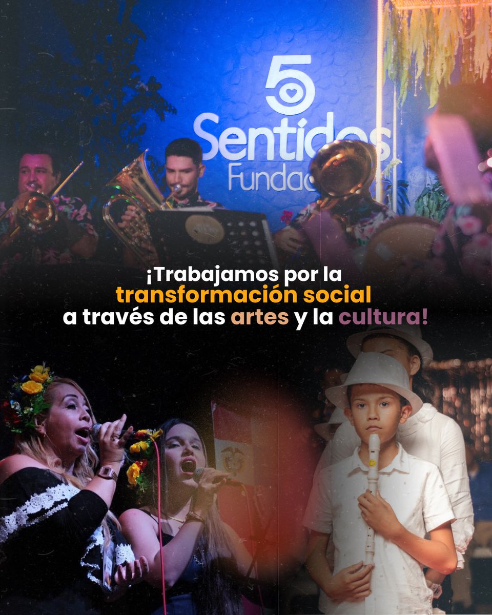 FCincoSentidos's tweet photo. Somos la Fundación 5 Sentidos, una organización sin ánimo de lucro, dedicada a transformar vidas a través de proyectos sociales, culturales, ambientales, turísticos, y agropecuarios, en Ocaña y la región del Catatumbo. 🖐️🕊️🎨🎶

#proyectos #fundación #colombia #catatumbo #ocaña https://t.co/wJqNv95rWs
