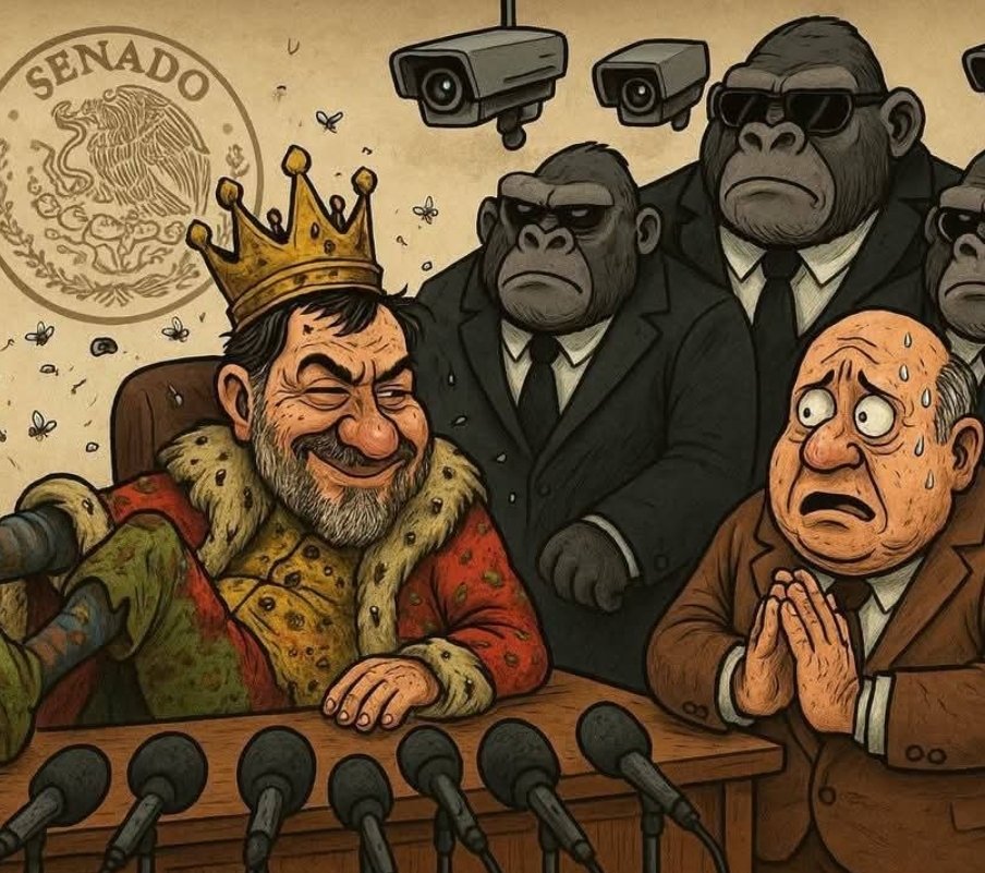 Melissa_Bely's tweet photo. 💥QUE POCA MDRE 💥

"Si quieres, nos peleamos en tribunales… al cabo que en unos meses ya van a ser nuestros”.

Esa fue la amenaza que Noroña le dijo al abogado para obligarlo a disculparse.

¿Así o más claro que la elección de jueces es una FARSA?

Lean..

👇 

SACIAMORBOS

"Cuentan que amenazaron con cárcel al ciudadano para que se doblara ante Noroña. 

“Y si quieres, nos peleamos en tribunales… al cabo que en unos meses ya van a ser nuestros”. 

Es injustificable cualquier agresión, pero no es poco símbolo de los alcances autoritarios del régimen que sea Noroña -que construyó su carrera con base en el insulto y la agresión a políticos rivales- quien ahora se bañe de soberbia victimizándose como el ofendido."
Él Universal