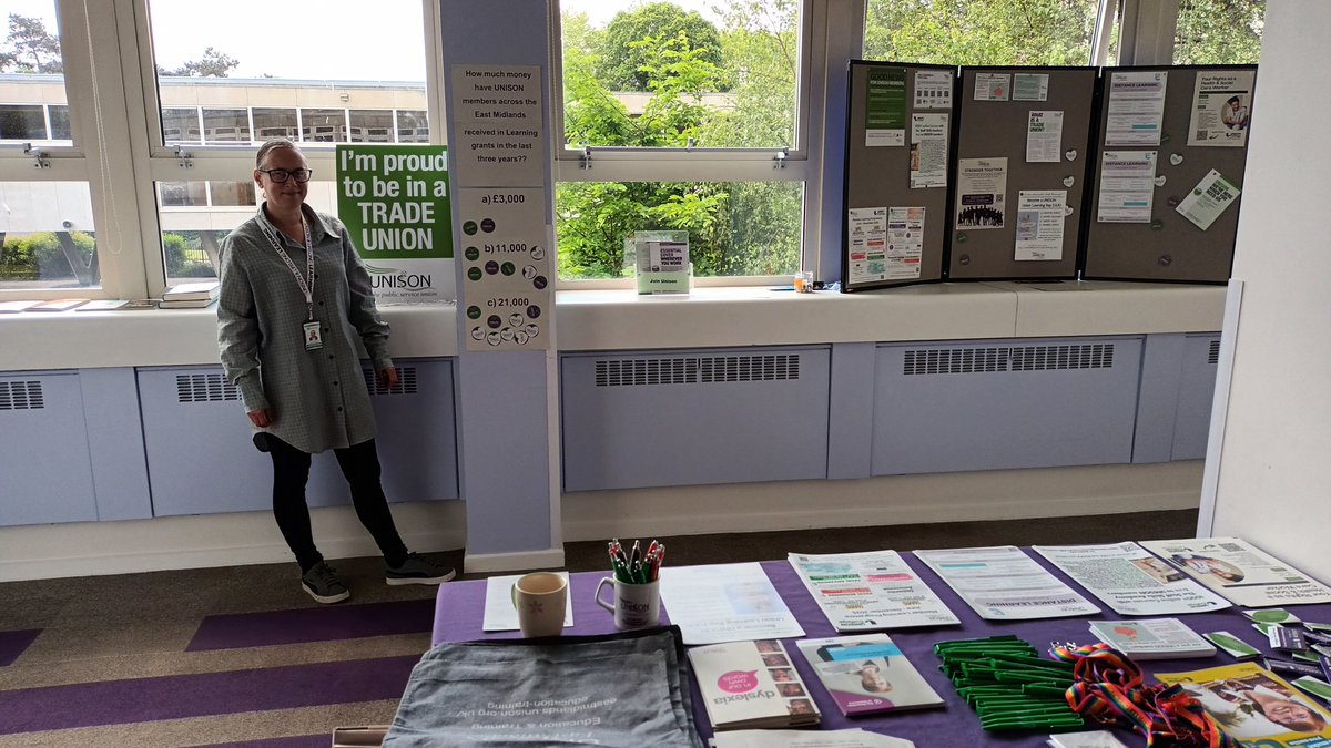 UNISON East Midland Education & Member Development (@unisonemidslmd) on Twitter photo #LearningAtWorkWeek continues at Leicestershire County Council! ULR, Katharine Friedmann is challenging members to guess how much <a href="/UNISONEastMids/">UNISON East Midlands</a> members have received in learning Grants. #LearningAtWorkWeek continues at Leicestershire County Council! ULR, Katharine Friedmann is challenging members to guess how much <a href="/UNISONEastMids/">UNISON East Midlands</a> members have received in learning Grants.