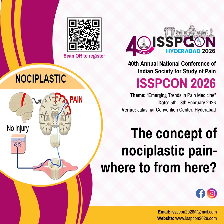 Indian Society for Study of Pain tweet media