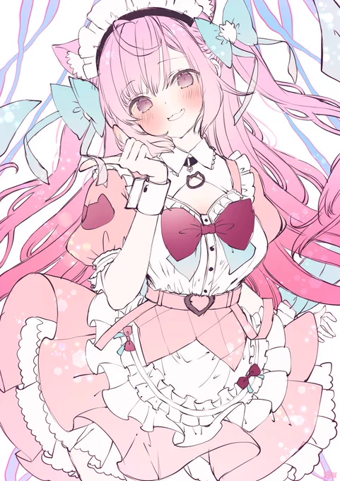 さくなちゃん ラフ 
